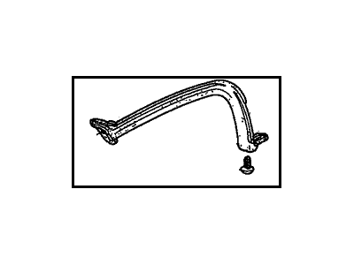 Honda 85130-S2A-902 Weatherstrip, R. Roof Side Door