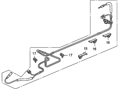 2008 Honda S2000 Antenna Cable - 39159-S2A-013