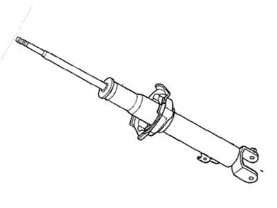 2009 Honda S2000 Shock Absorber - 51612-S2A-S21