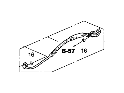 Honda 80315-S2A-003 Hose, Discharge