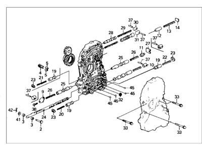 Honda 27000-PK4-030 Body Assembly, Main Valve