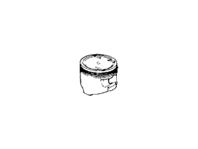 Honda 13103-PK1-000 Piston (Over Size) (0.25)