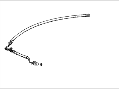 1989 Honda Prelude Power Steering Hose - 53713-SF1-A54