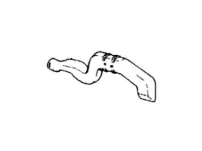 Genuine Honda OEM Air Intake Tube For Prelude (1997-2001) - Part #17228-P5M-A00 - Direct Replacement