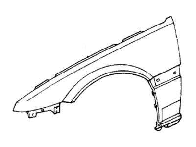 1989 Honda Prelude Fender - 60211-SF1-A02ZZ