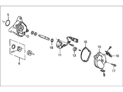 Honda 37841-PK2-006 Sensor Assy., Cylinder (Tec)