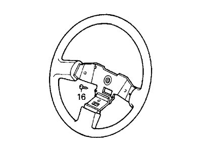 Honda Prelude Steering Wheel - 78512-SF1-A01ZA