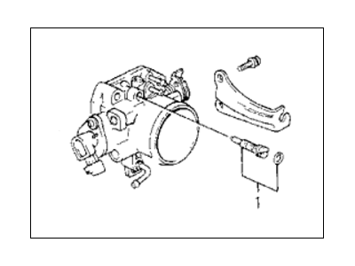 Honda Prelude Throttle Body - 16400-PK2-X00