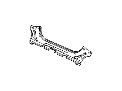 Honda 65537-SF1-010ZZ Bulkhead, RR. (Lower)