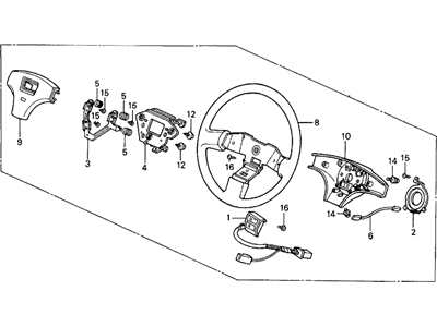 Honda 78510-SF1-013ZA