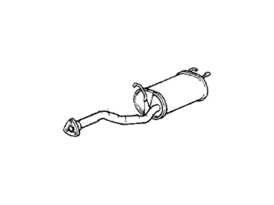 Honda 18307-SF1-A01 Muffler, Exhuast