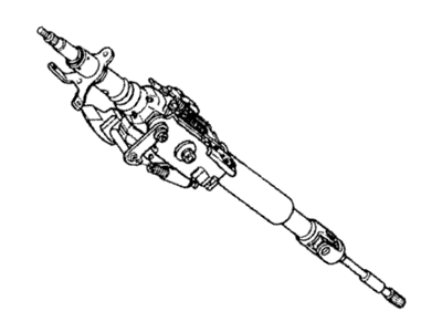 Honda 53200-SF1-A01 Column Assembly, Steering (Driver Side)