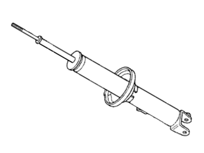 Honda 52611-SF1-004 Shock Absorber Unit, Right Rear (Showa)