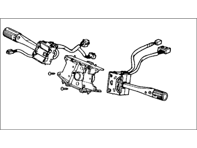 1988 Honda Prelude Turn Signal Switch - 35250-SF1-A01