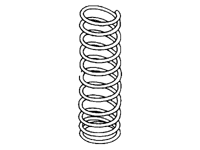 1990 Honda Prelude Coil Springs - 52441-SF1-A02