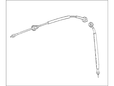 Honda 78410-SF1-A12 Cable Assembly, Speedometer