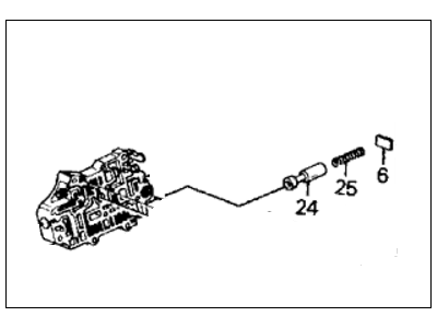 Honda 27705-PK4-010 Body Sub-Assembly, Secondary