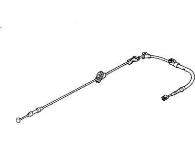 1990 Honda Prelude Parking Brake Cable - 47560-SF1-003