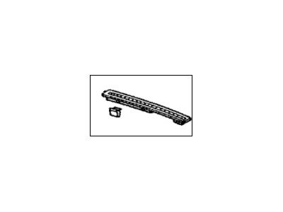 Honda 77465-SF1-000ZF Garnish Assy., L. FR. Defroster *NH167L* (GRAPHITE BLACK)