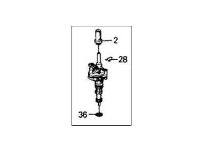 Honda 56500-PK1-000 Sensor Assy., Power Steering