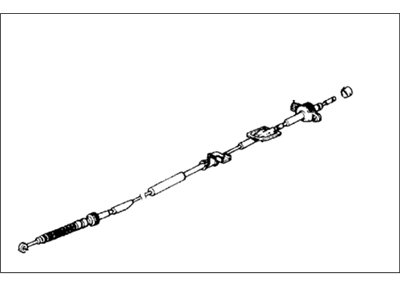 Honda 54315-SF1-985 Wire, Control (Kokoku)