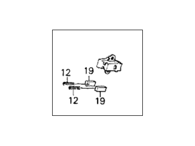 Honda 31105-PE9-941 Holder Assembly, Alternator Brush