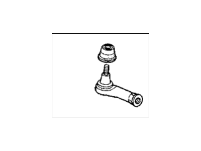 Honda Prelude Tie Rod End - 53550-SF1-004