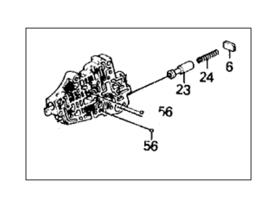 Honda 27705-PY8-J10 Body Sub-Assembly, Secondary