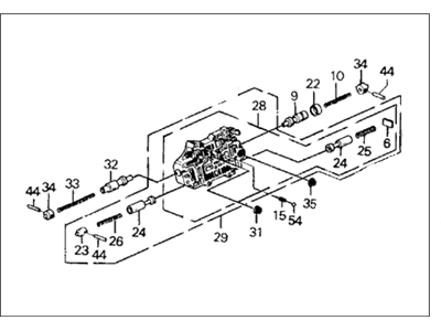 Honda Prelude Valve Body - 27700-PK4-040