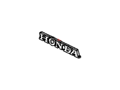 1990 Honda Prelude Emblem - 75711-SF1-010