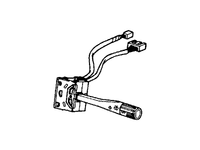 1991 Honda Prelude Wiper Switch - 35450-SF1-A91