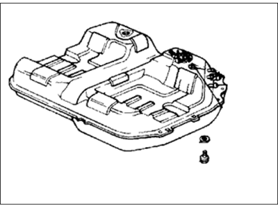 Honda 17500-SF1-A36 Tank, Fuel