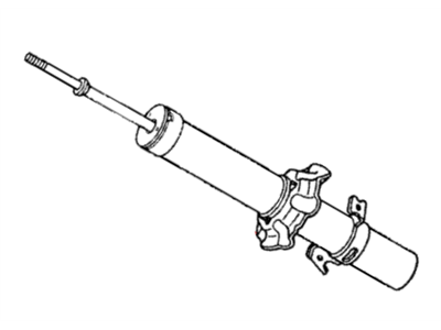 1991 Honda Prelude Shock Absorber - 51606-SF1-034