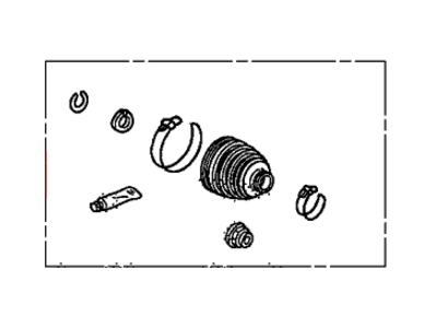 Honda 44017-S84-C00 Boot Set, Inboard