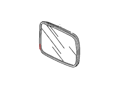 Honda 76253-SCV-A01 Mirror, Driver Side (Flat)