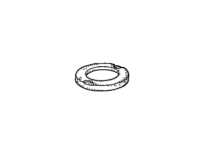 Honda 52686-SCV-A01 Rubber, Rear Spring Mounting