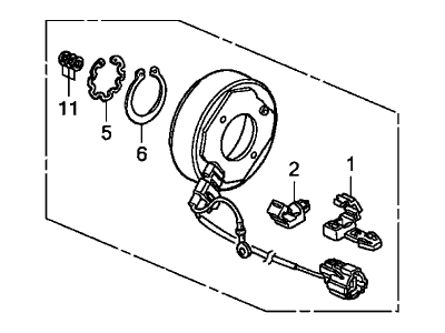 Honda 38924-PZD-A00 Stator Set