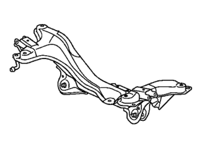 Honda 50300-SCV-A03 Beam, Rear Suspension Cross