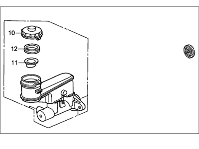 Honda 46100-SCV-A71 Master Cylinder Assembly