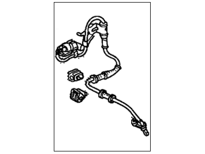 Honda 57450-SCV-A01 Sensor Assembly, Right Front