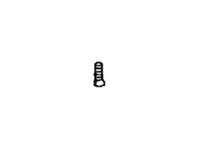 Honda 93600-05016-0A Screw, Flat (5X16)