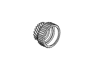 Honda 23411-RZH-000 Gear, Secondary Shaft Low