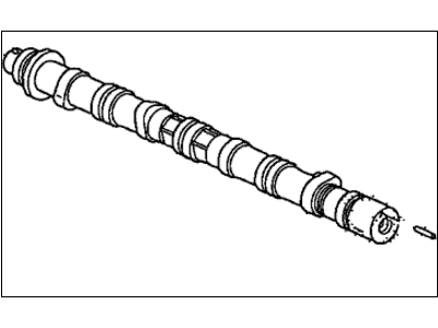 Honda 14120-RTB-000 Camshaft, Exhuast