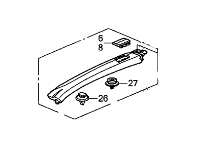 Honda 75220-SCV-A01ZC