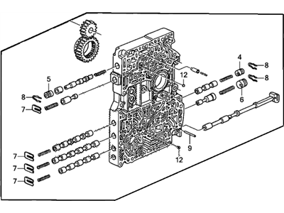 Honda 27000-RXH-000 Body Assembly, Main Valve