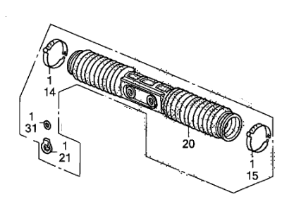 Honda 06536-S9A-003