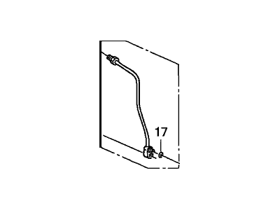 Honda 80342-SCV-A02 Pipe B, Receiver