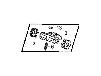 Honda 14624-RAA-A00 Arm Assembly, Exhuast Rocker