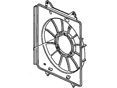 Honda 38615-PZD-A11 Sub Shroud