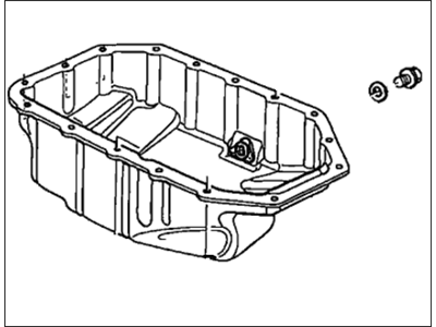 Honda 11200-RAA-A00 Pan, Oil